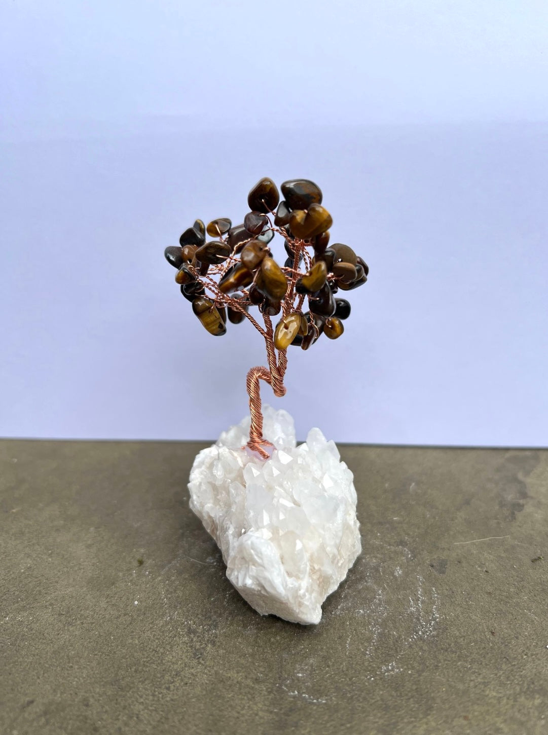 Gemstone Tree on Quartz Base image 8