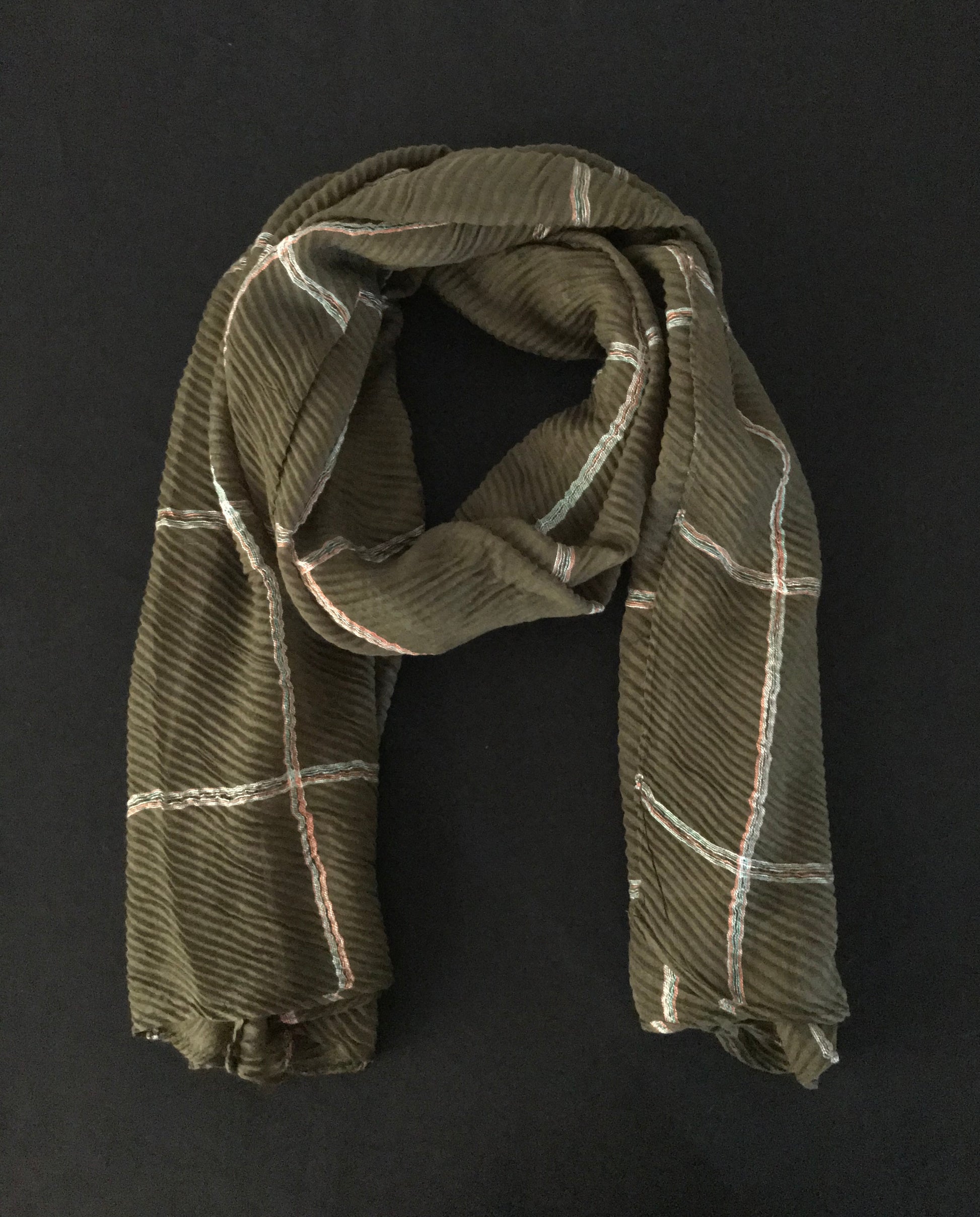 Large Check Scarf image 0