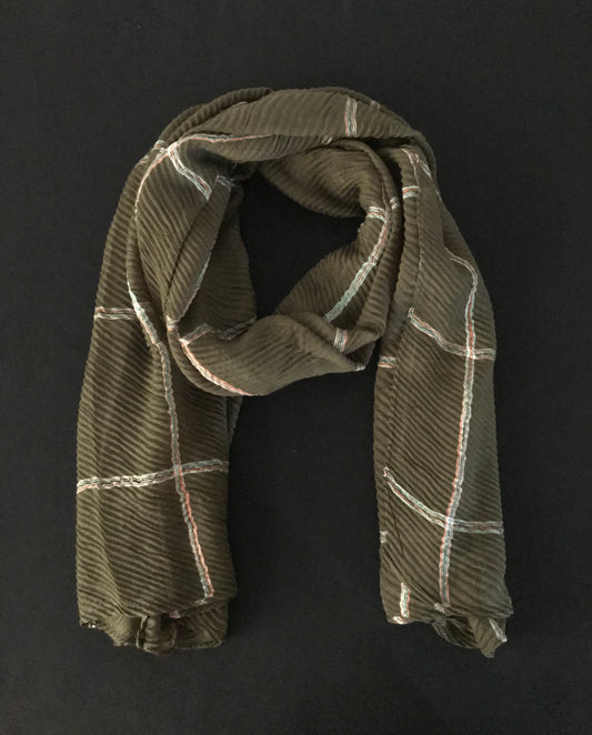 Large Check Scarf image 0