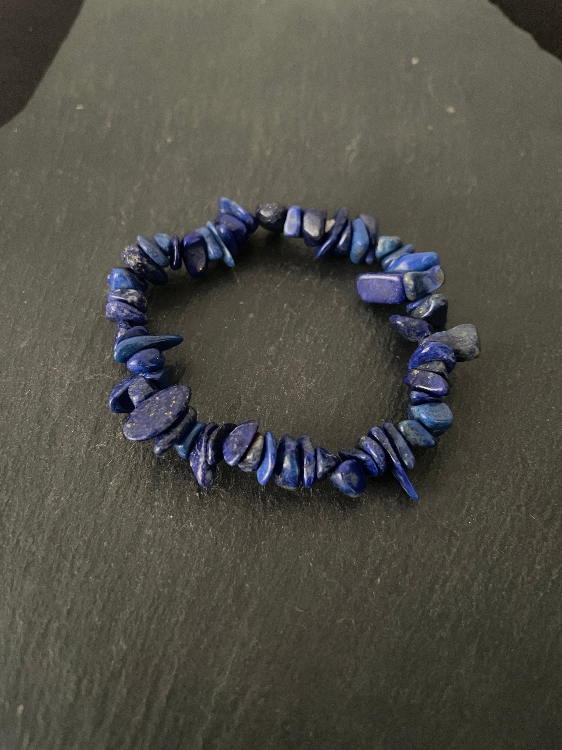 Lapis Lazuli Chip Bracelet image 0