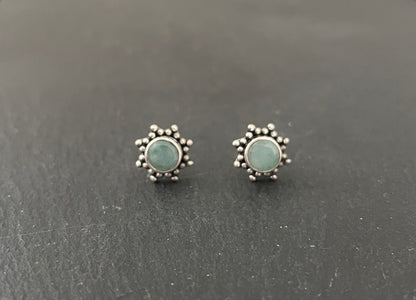 Emerald Stud Earrings image 0