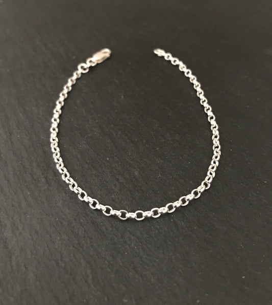 Sterling Silver Belcher Chain Bracelet image 0