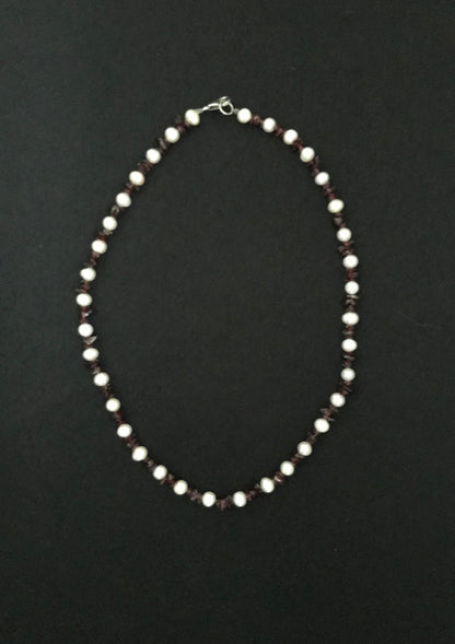 Pearl and Gemstone Necklace image 2
