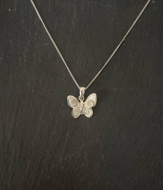 Shiva Shell Butterfly Pendant image 0