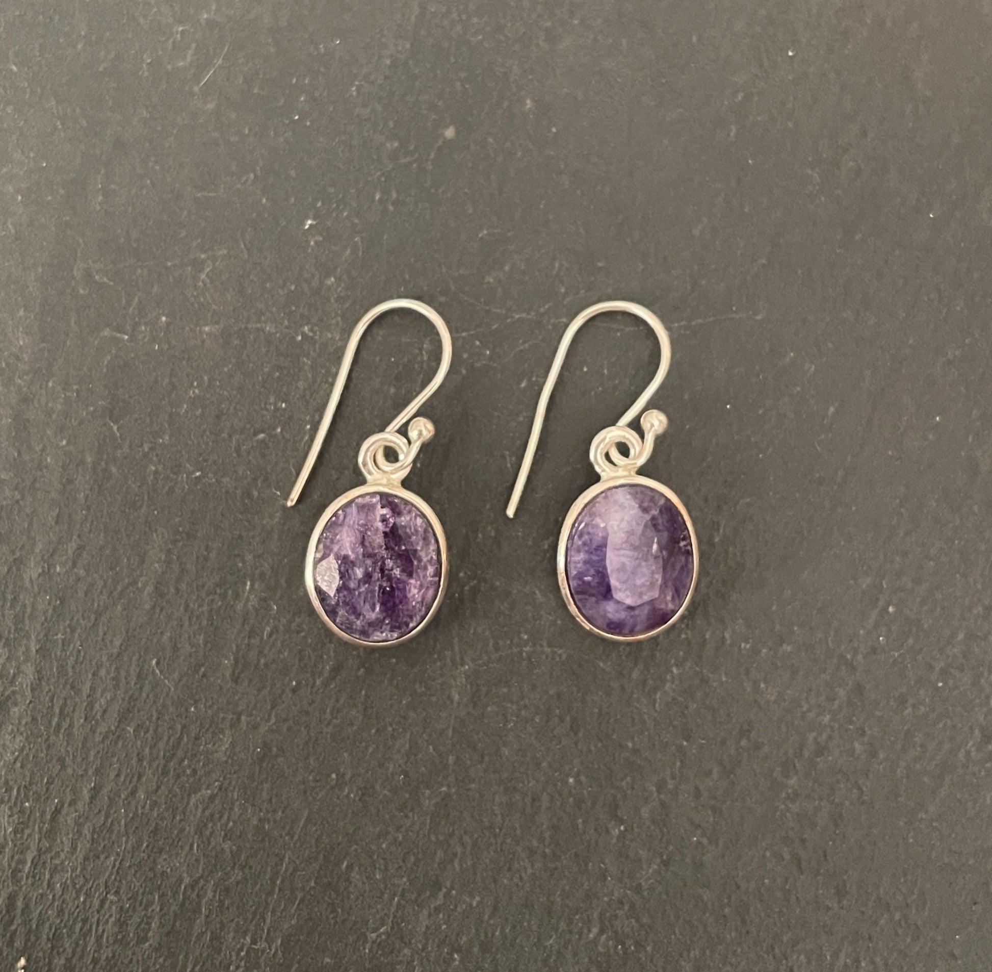 Sapphire Oval Earrings image 0