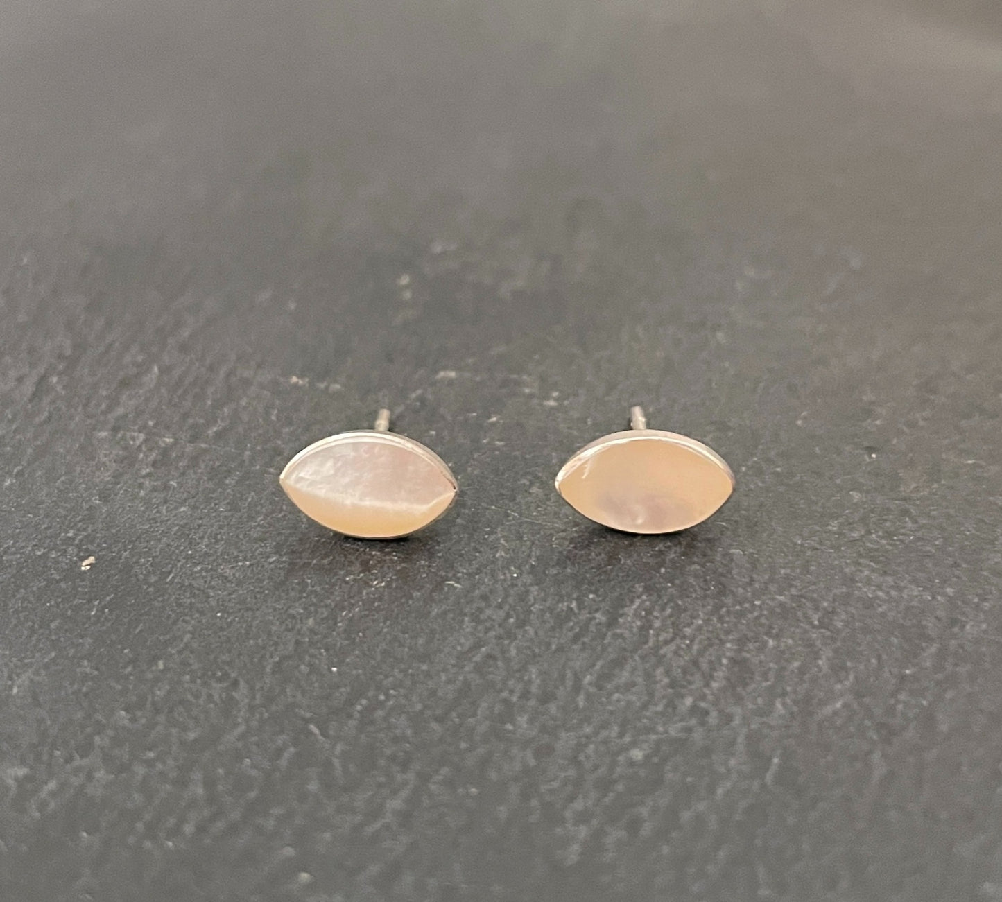 Mother of Pearl Stud Earrings image 0