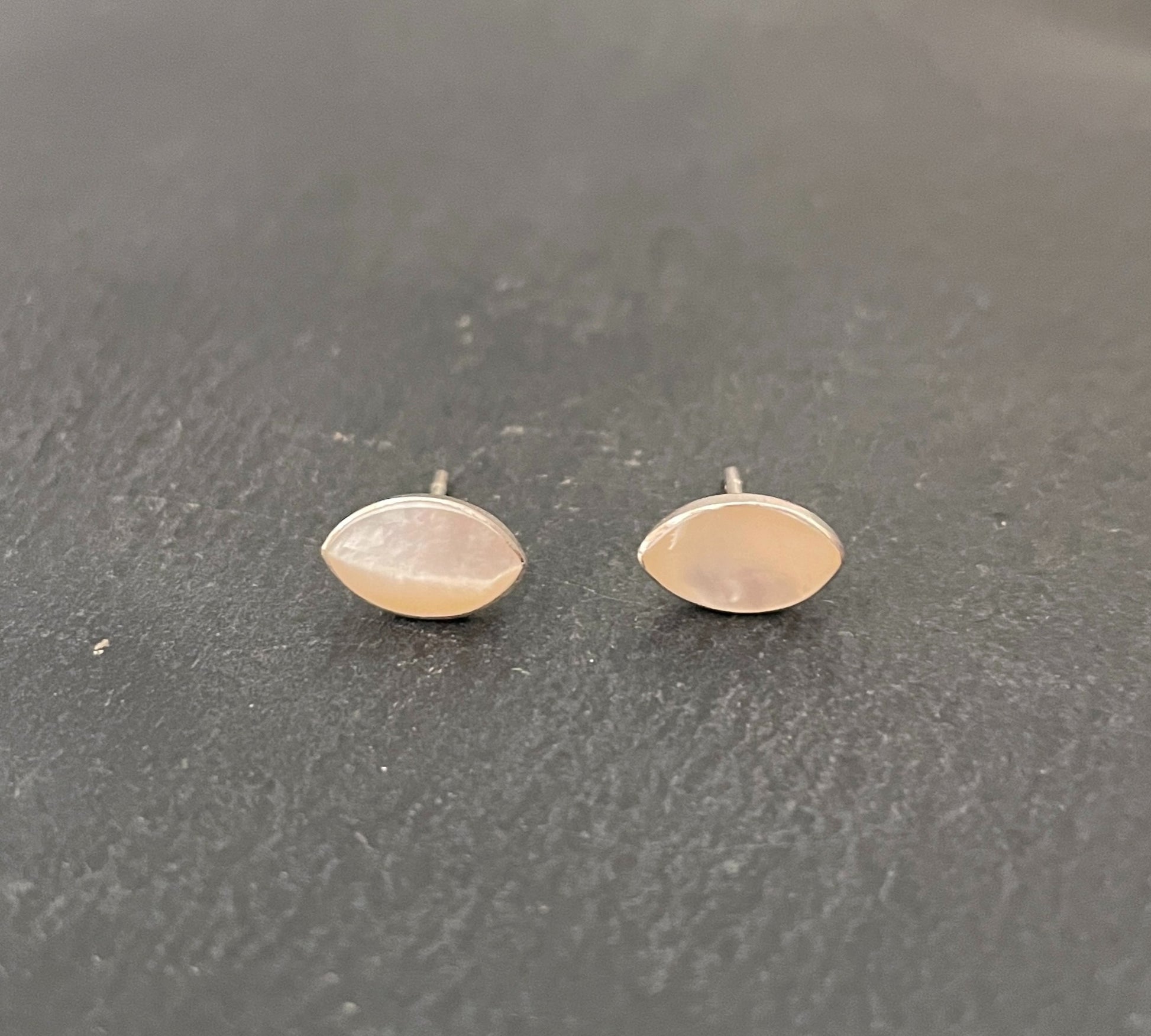 Mother of Pearl Stud Earrings image 0
