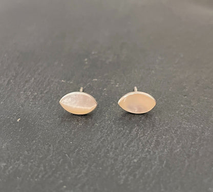 Mother of Pearl Stud Earrings image 0