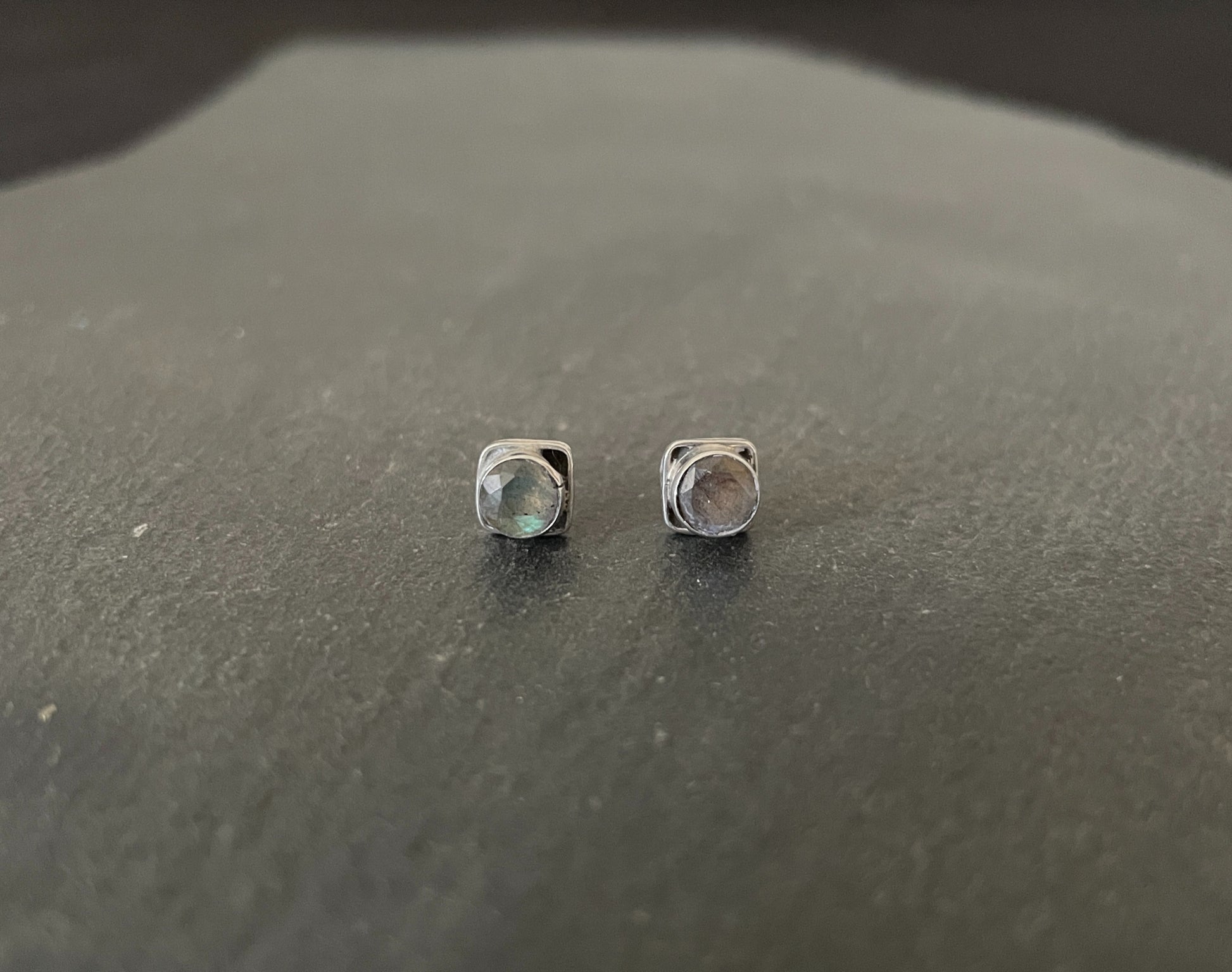 Labradorite Stud Earrings image 0