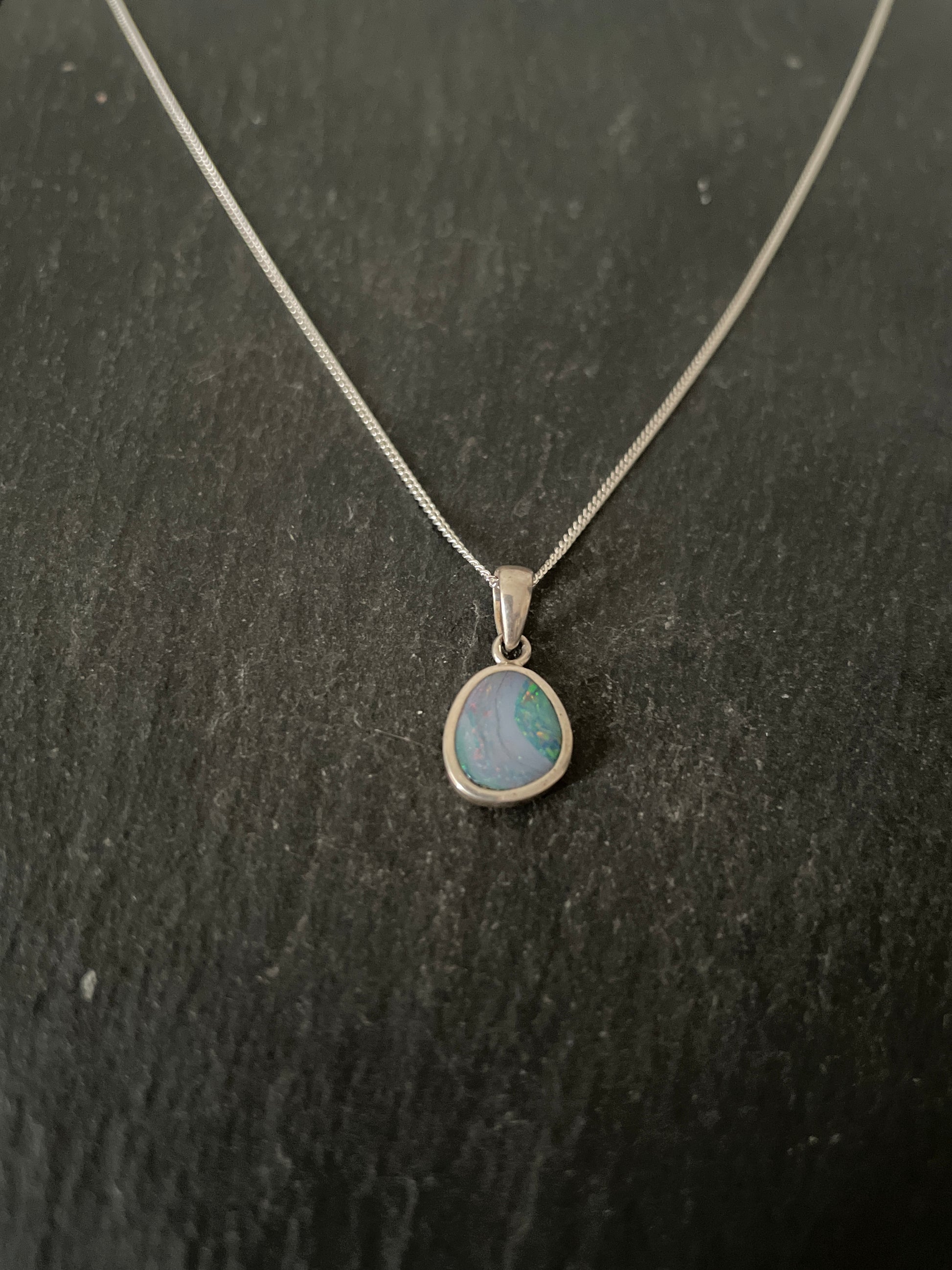 Fire Opal Pendant image 1