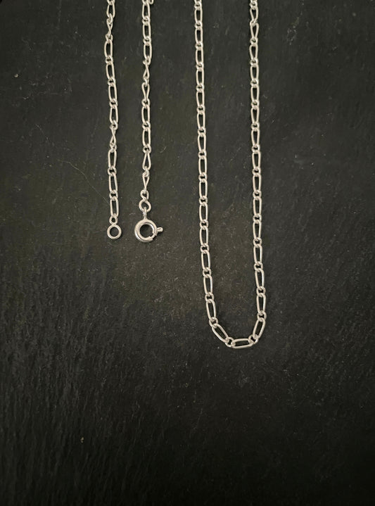 24" Sterling Silver Link Chain image 0