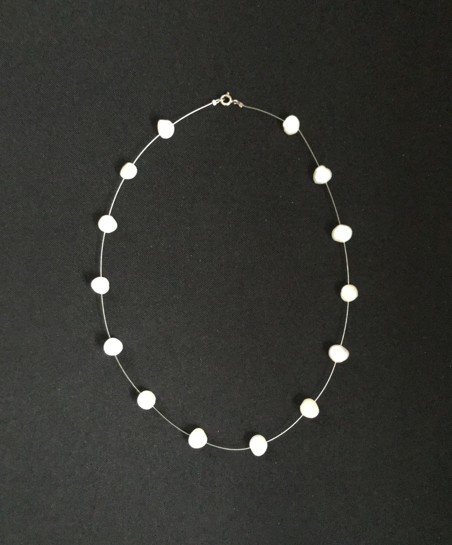 White Pearl Necklace image 0