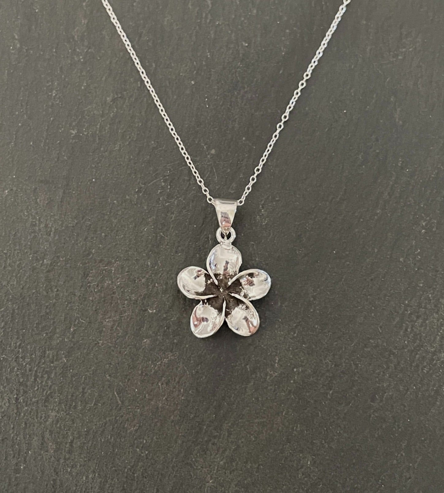 Silver Flower Pendant image 0