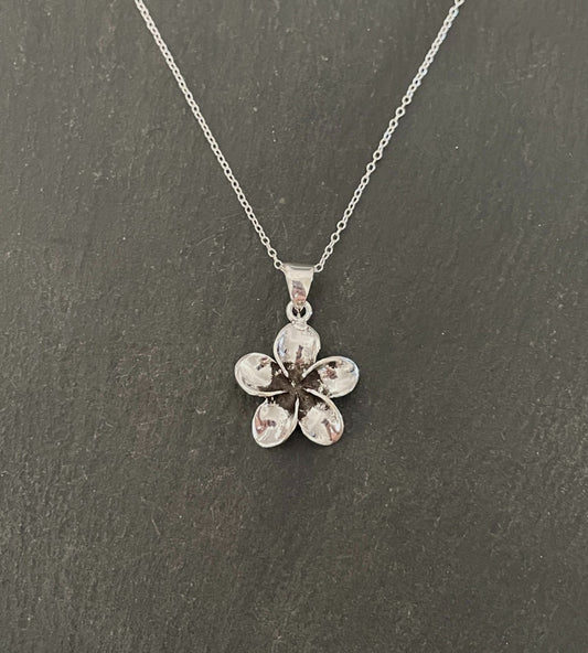 Silver Flower Pendant image 0