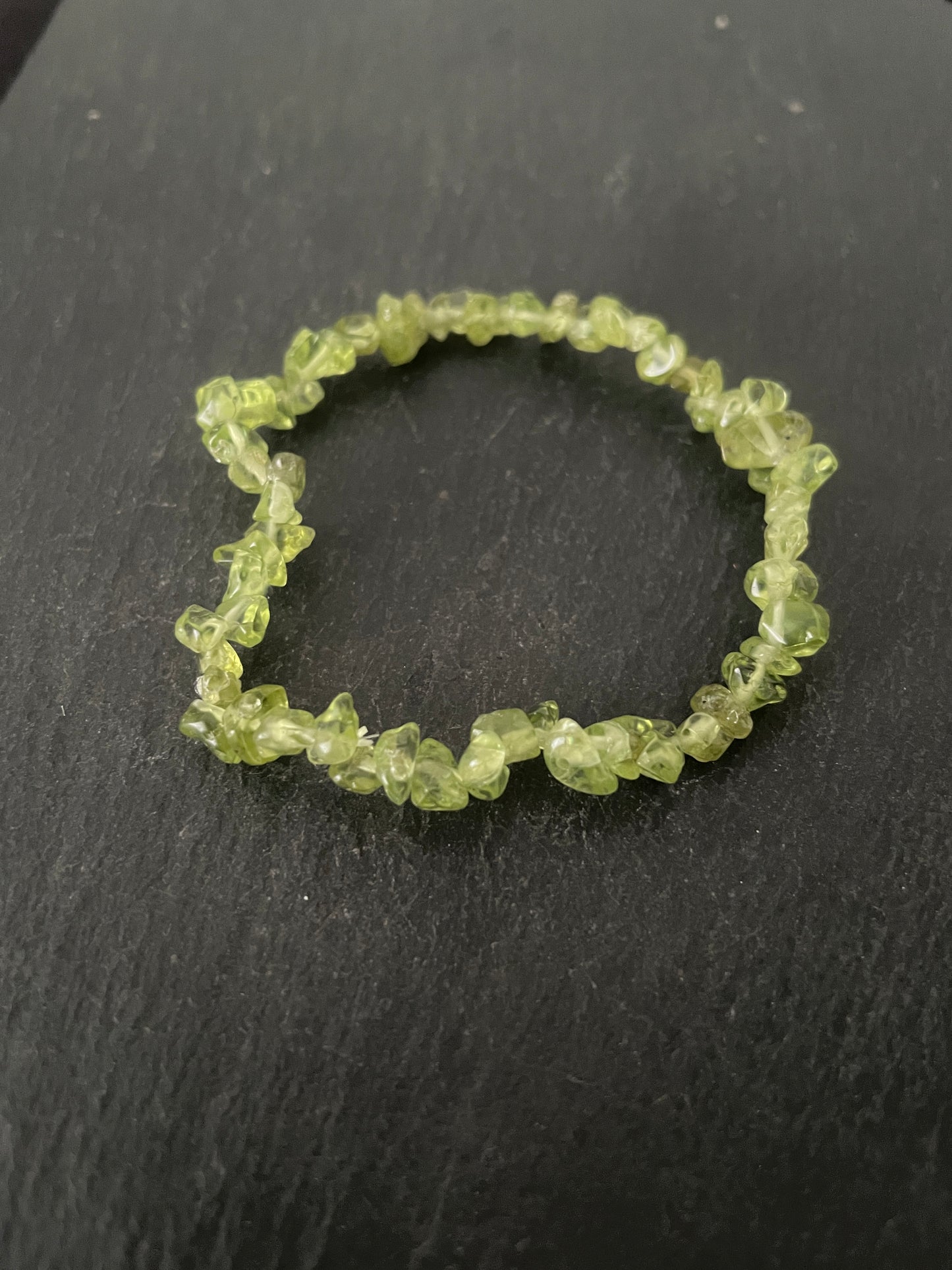 Peridot Chip Bracelet image 0