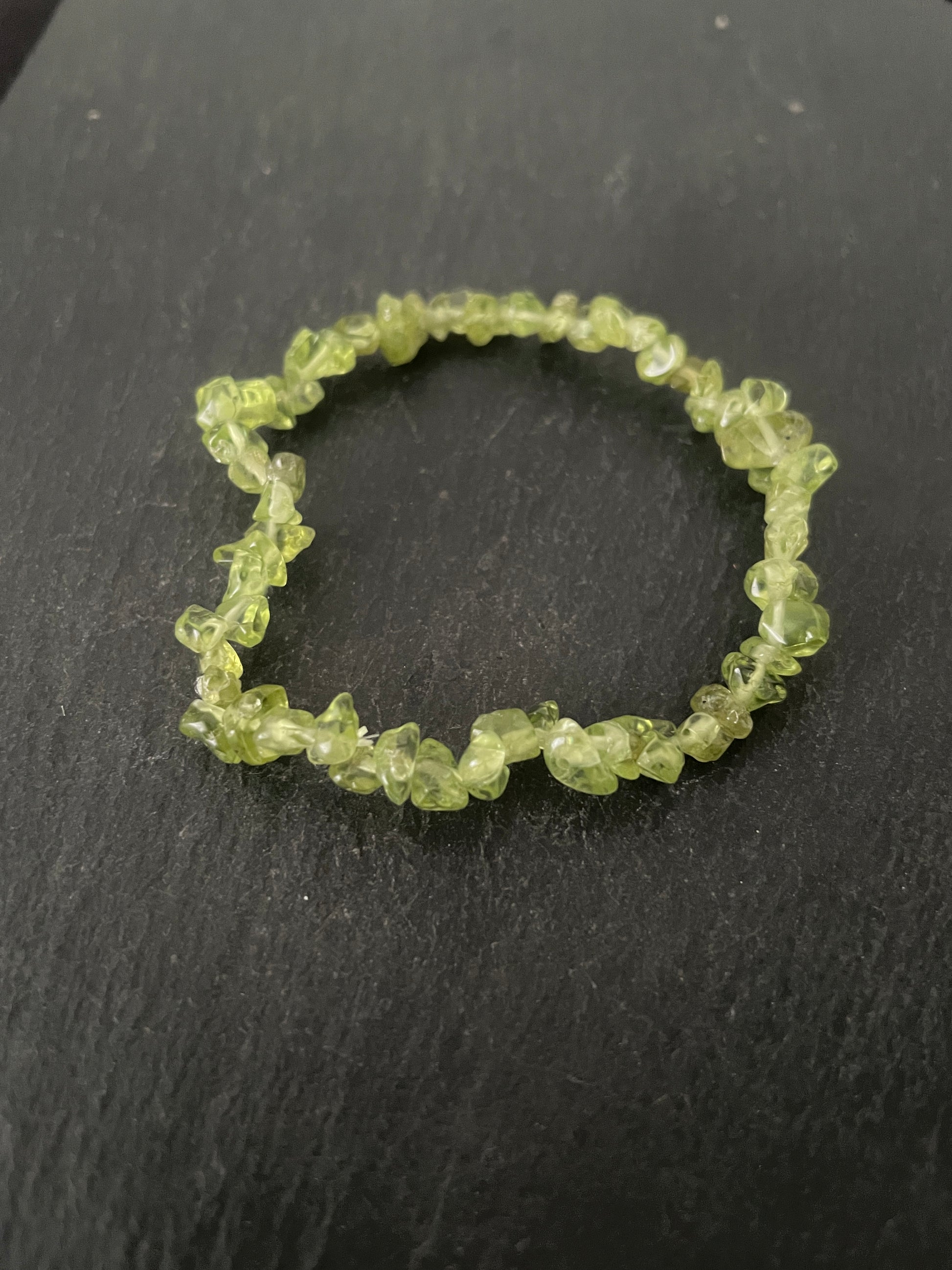 Peridot Chip Bracelet image 0