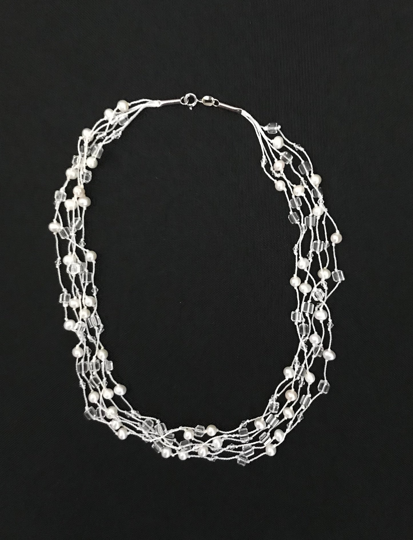 Pearl and Bead Necklace image 1