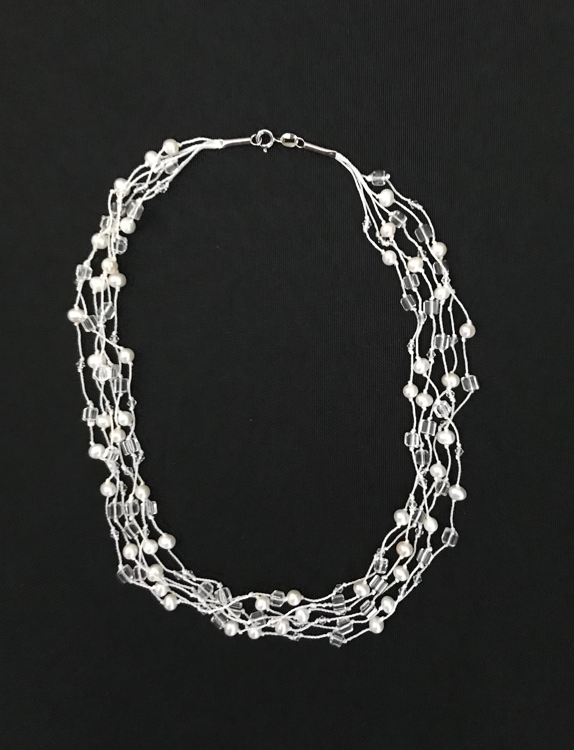 Pearl and Bead Necklace image 1