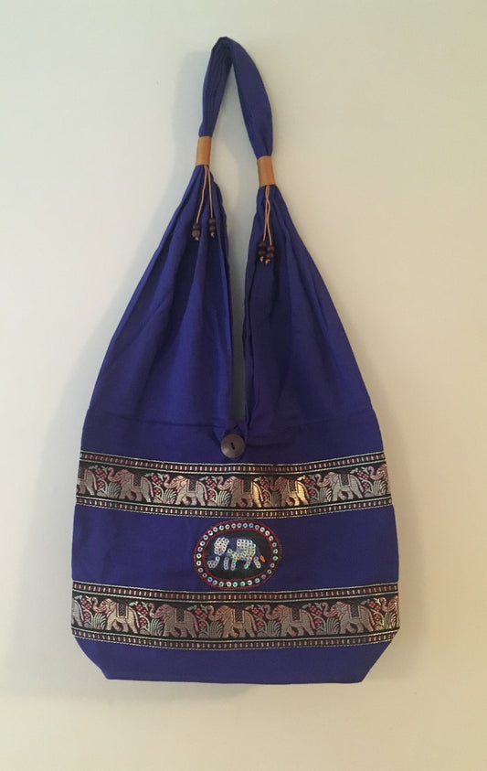 Dark Blue Elephant Bag image 0
