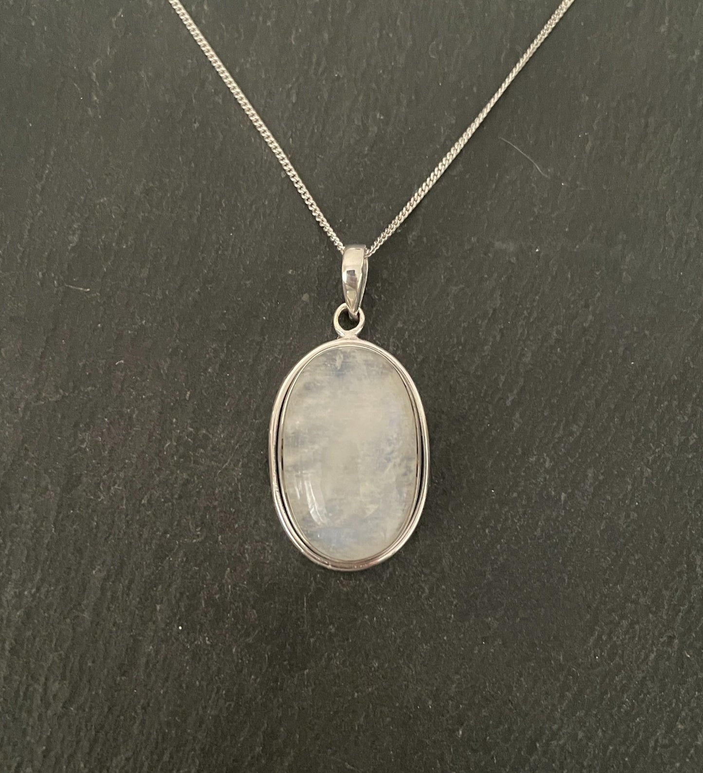 Oval Moonstone Pendant image 0