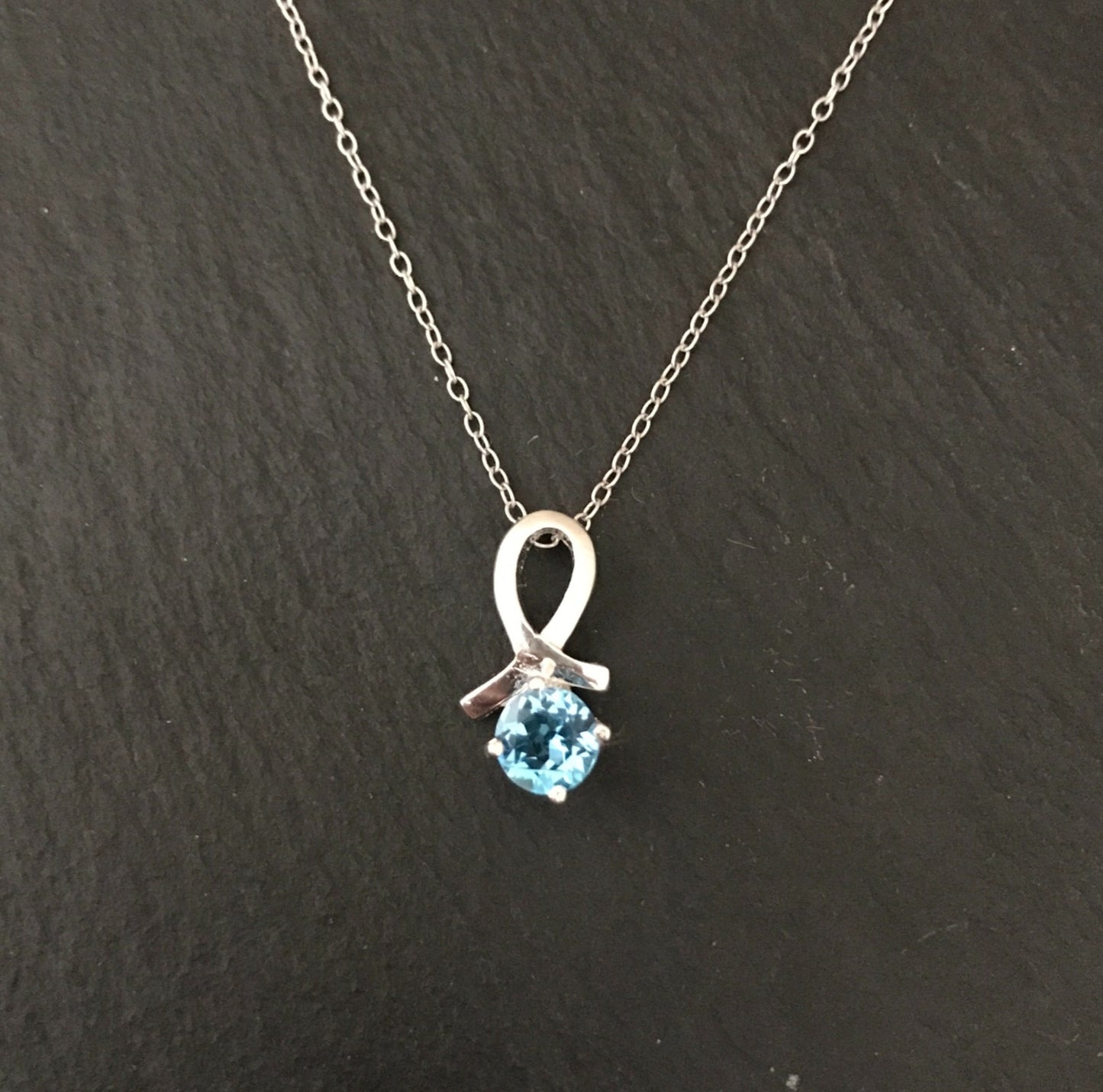 Blue Topaz Pendant image 0