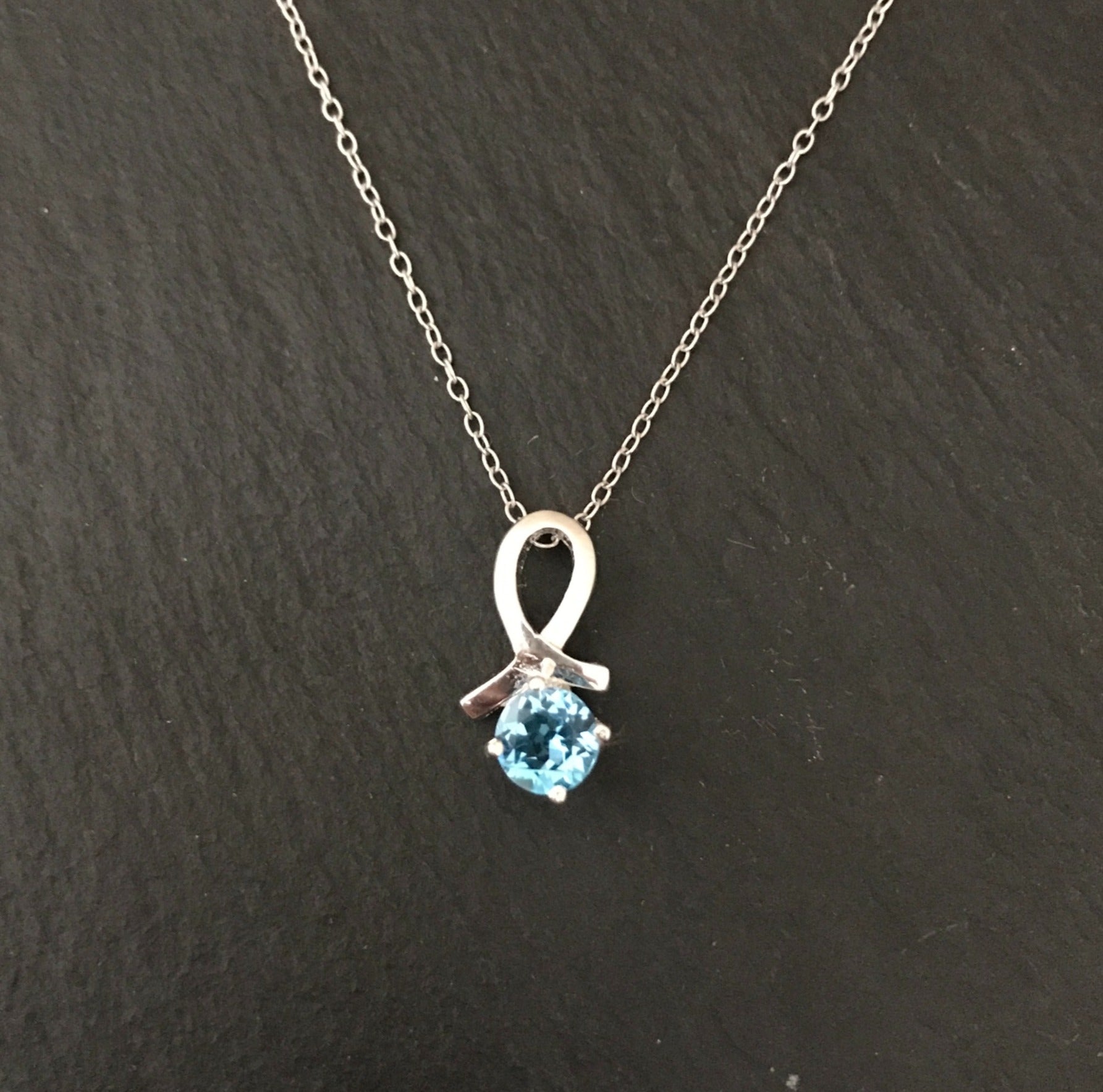 Blue Topaz Pendant image 0