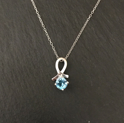 Blue Topaz Pendant image 0