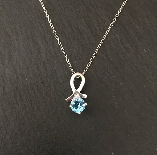 Blue Topaz Pendant image 0
