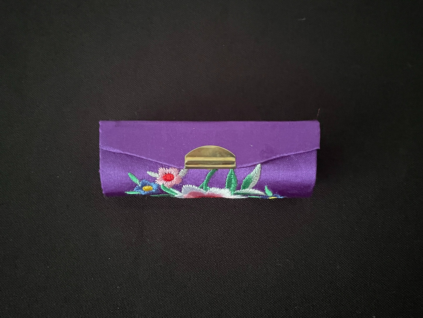 Embroided Flower Lipstick Case image 0