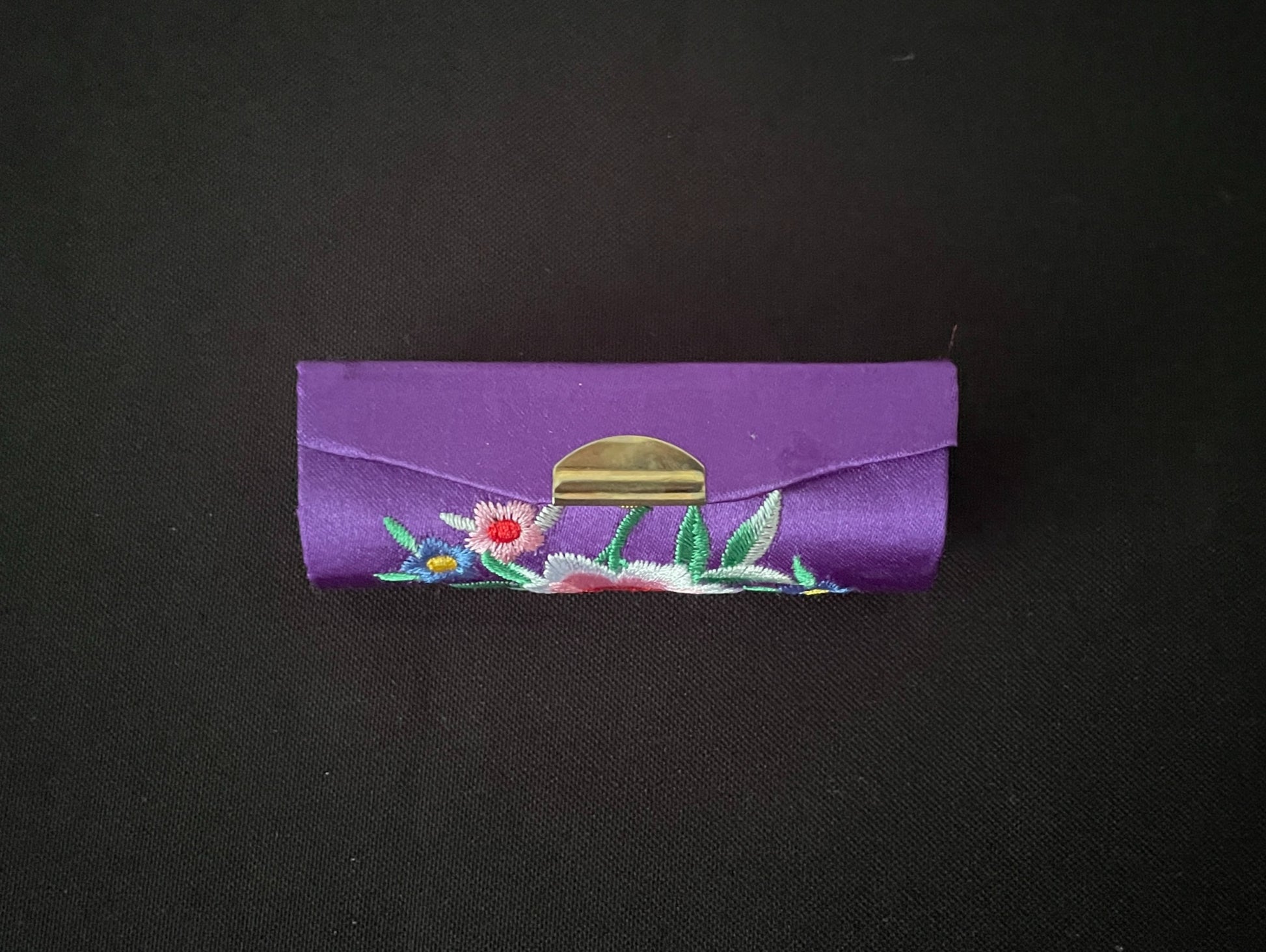 Embroided Flower Lipstick Case image 0