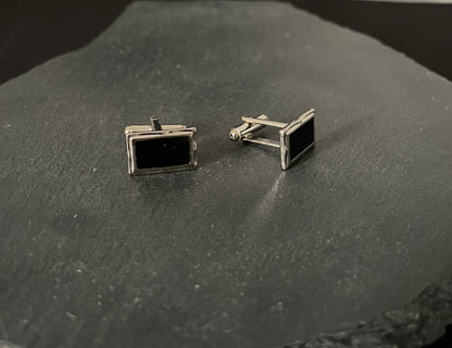 Black Cufflinks image 1