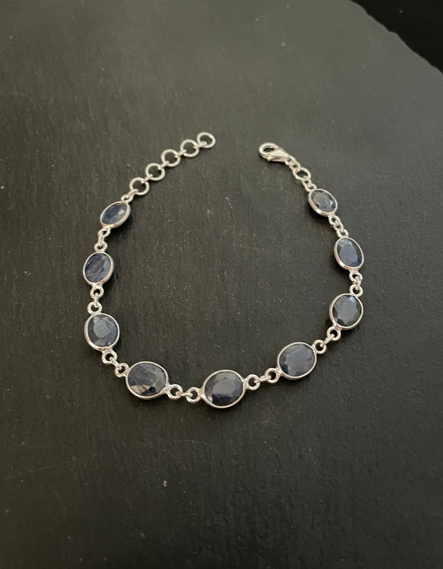 Oval Sapphire Bracelet image 0