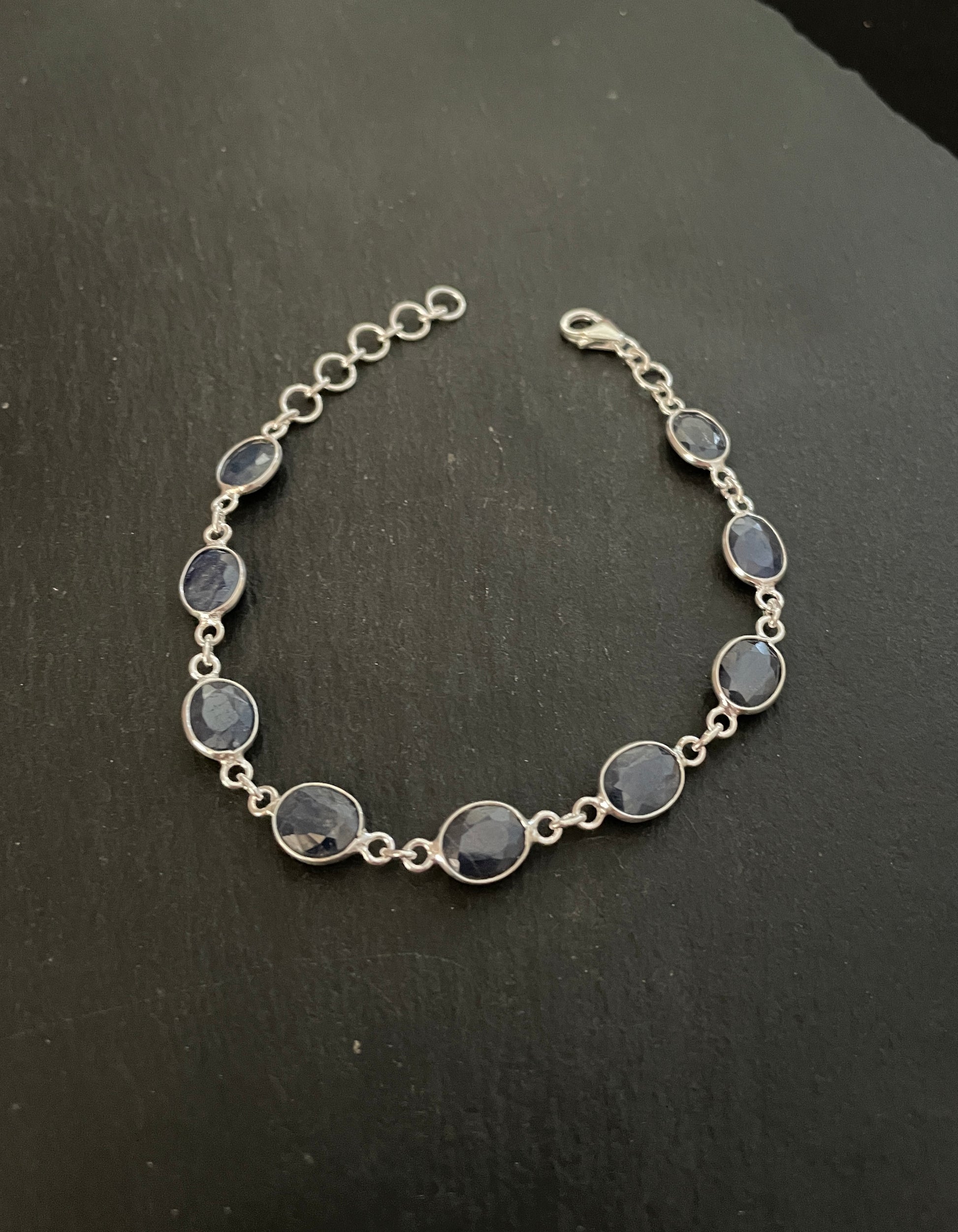 Oval Sapphire Bracelet image 0