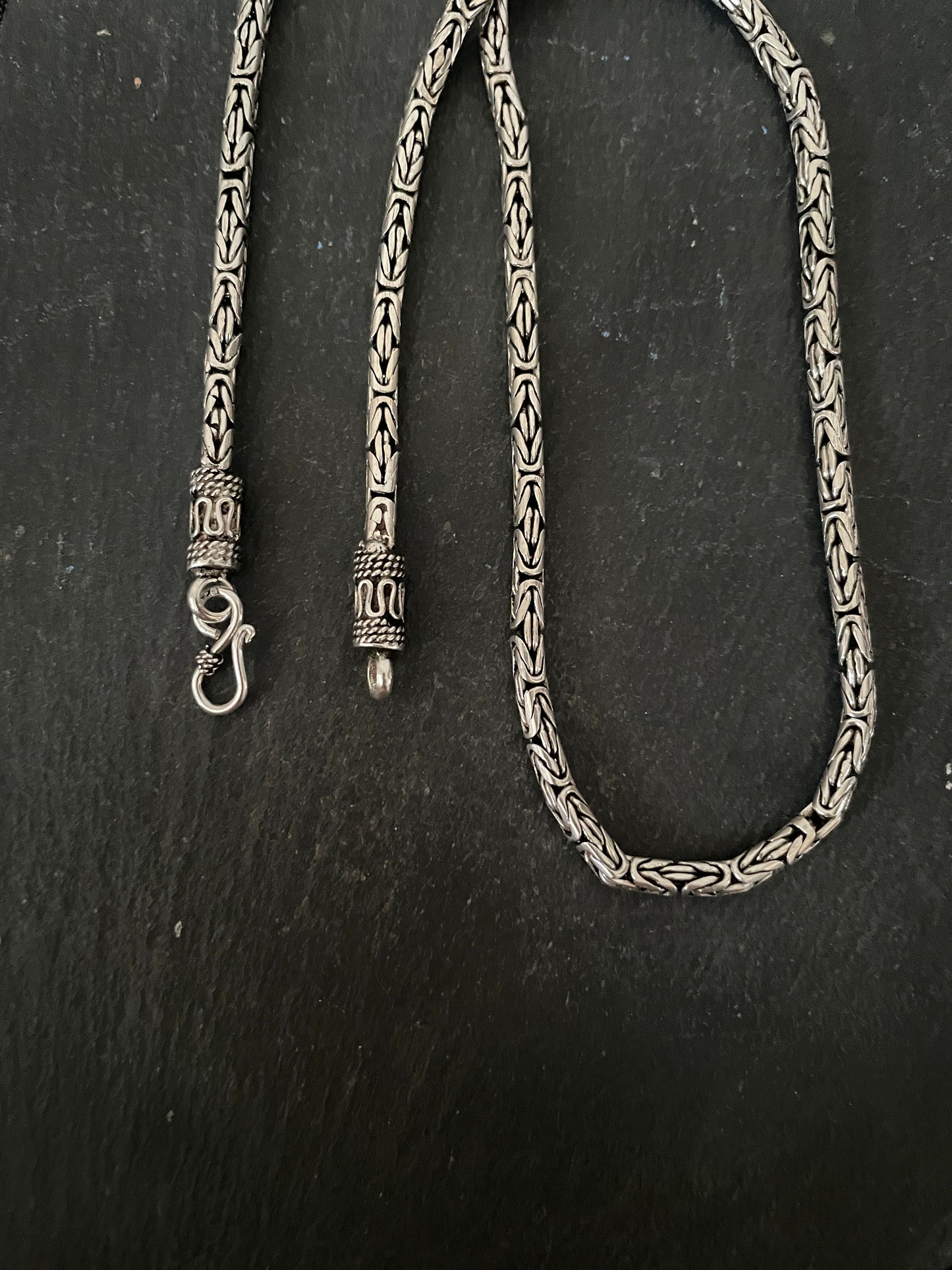 Sterling Silver Bali 20" Chain image 0