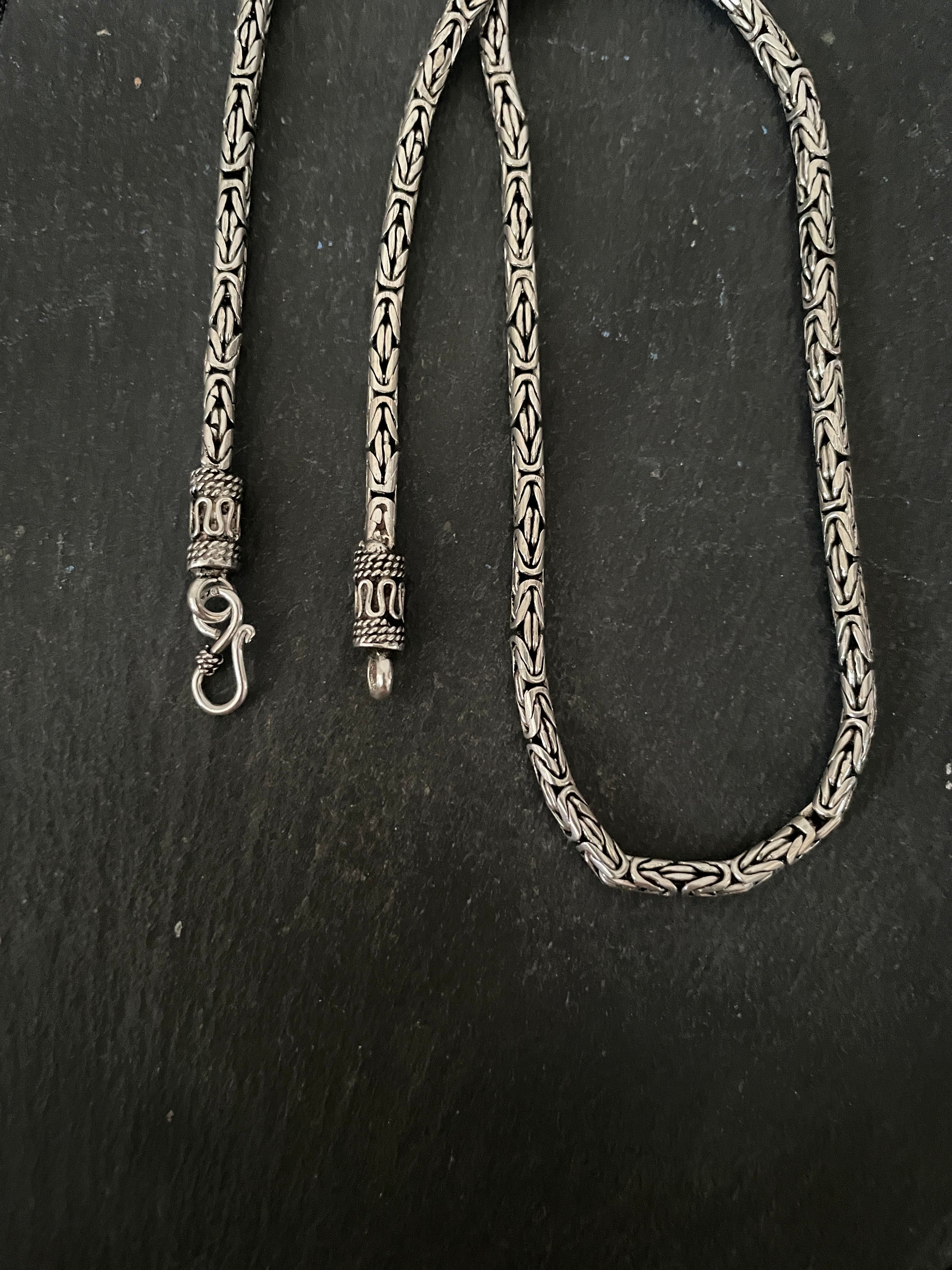 Sterling Silver Bali 20" Chain image 0