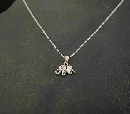 Silver Elephant Pendant image 1