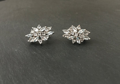 Blue Topaz Studs image 0