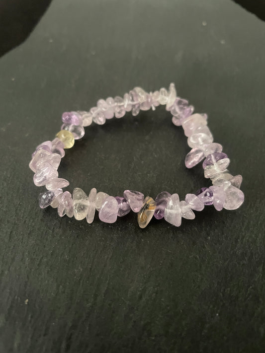 Ametrine Chip Bracelet image 0