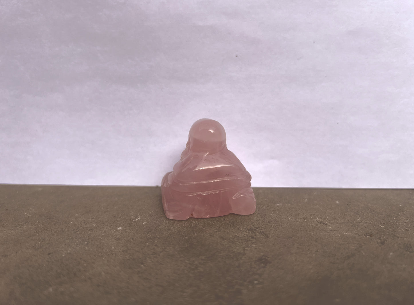 Rose Quartz Buddha image 2