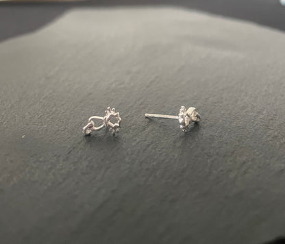 Silver Cat Studs image 1