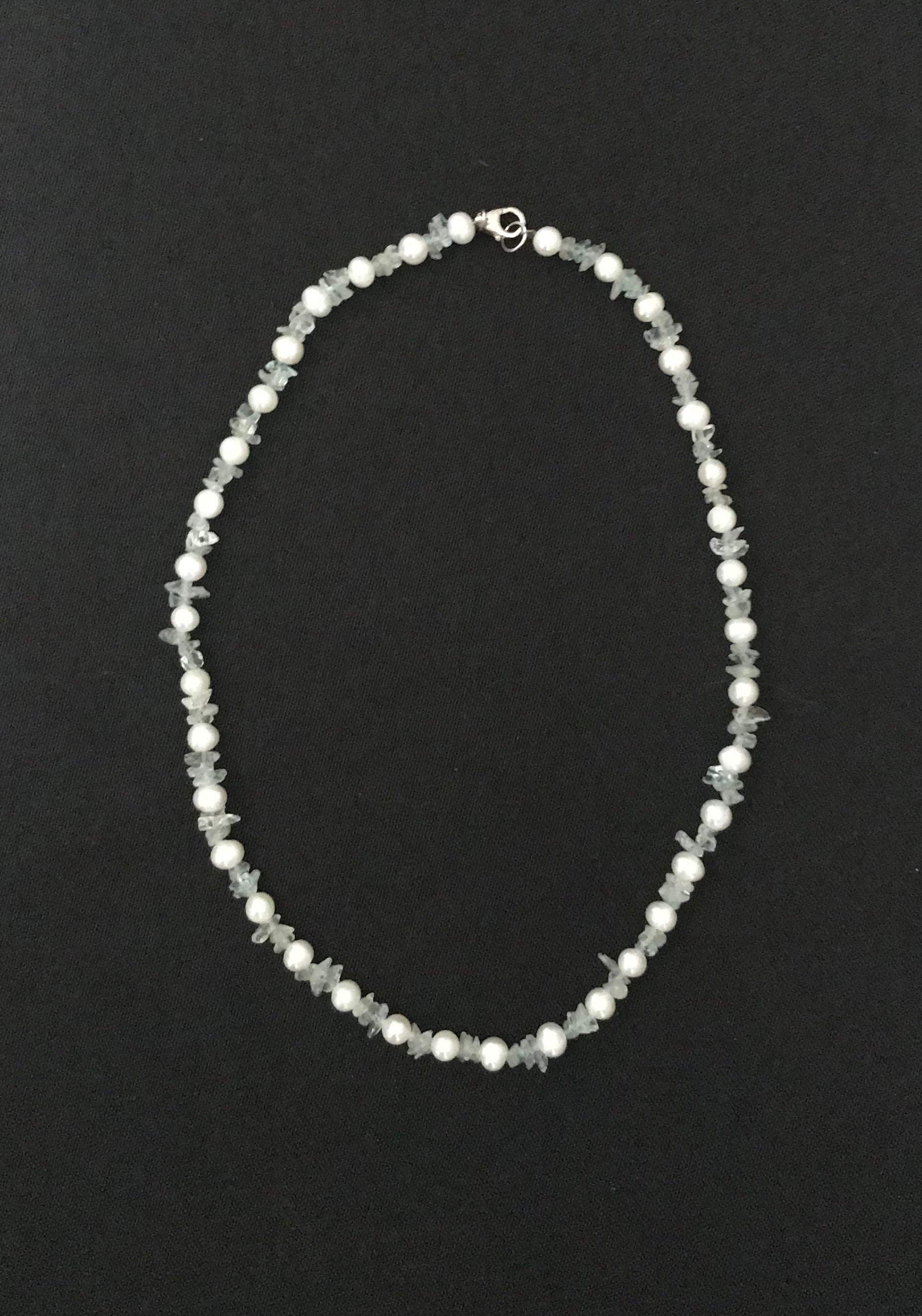 Pearl and Gemstone Necklace image 0