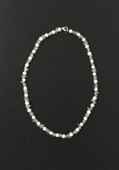 Pearl and Gemstone Necklace image 0