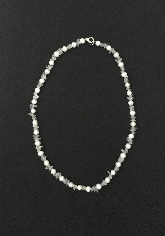 Pearl and Gemstone Necklace image 0
