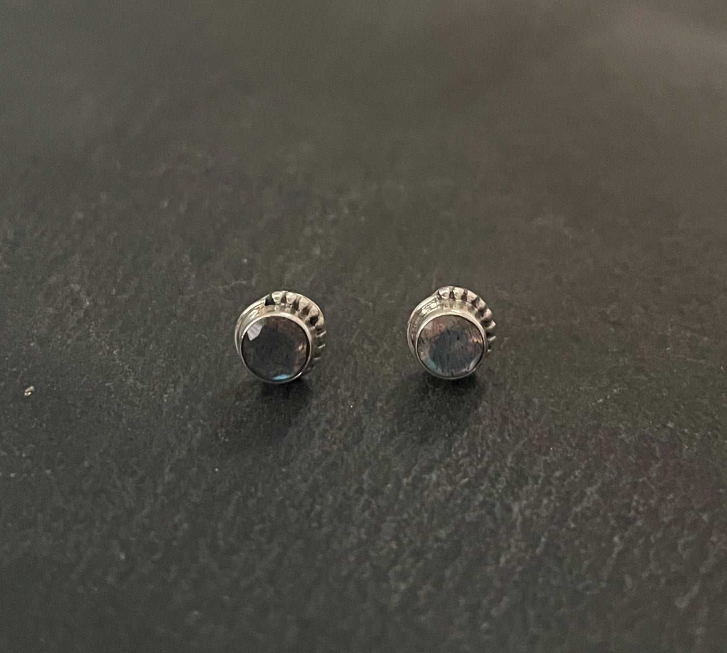 Labradorite Stud Earrings image 0