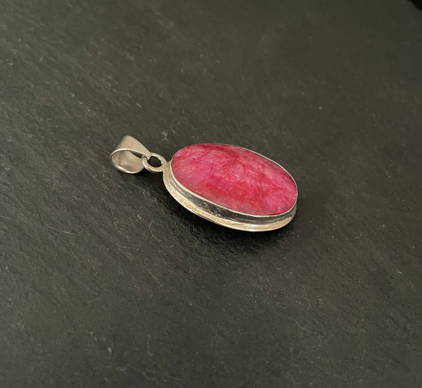 Ruby Oval Pendant image 2