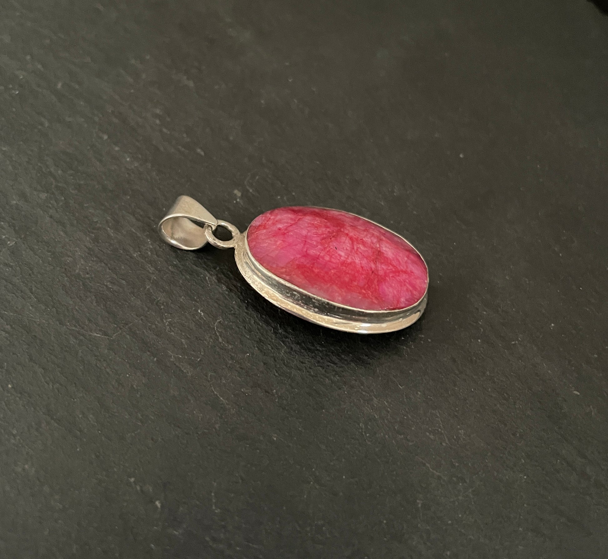 Ruby Oval Pendant image 2