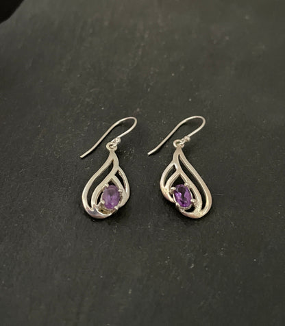 Amethyst Earrings image 1
