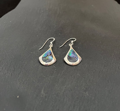 Paua Shell Earrings image 1