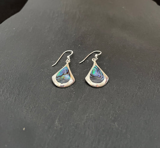 Paua Shell Earrings image 1