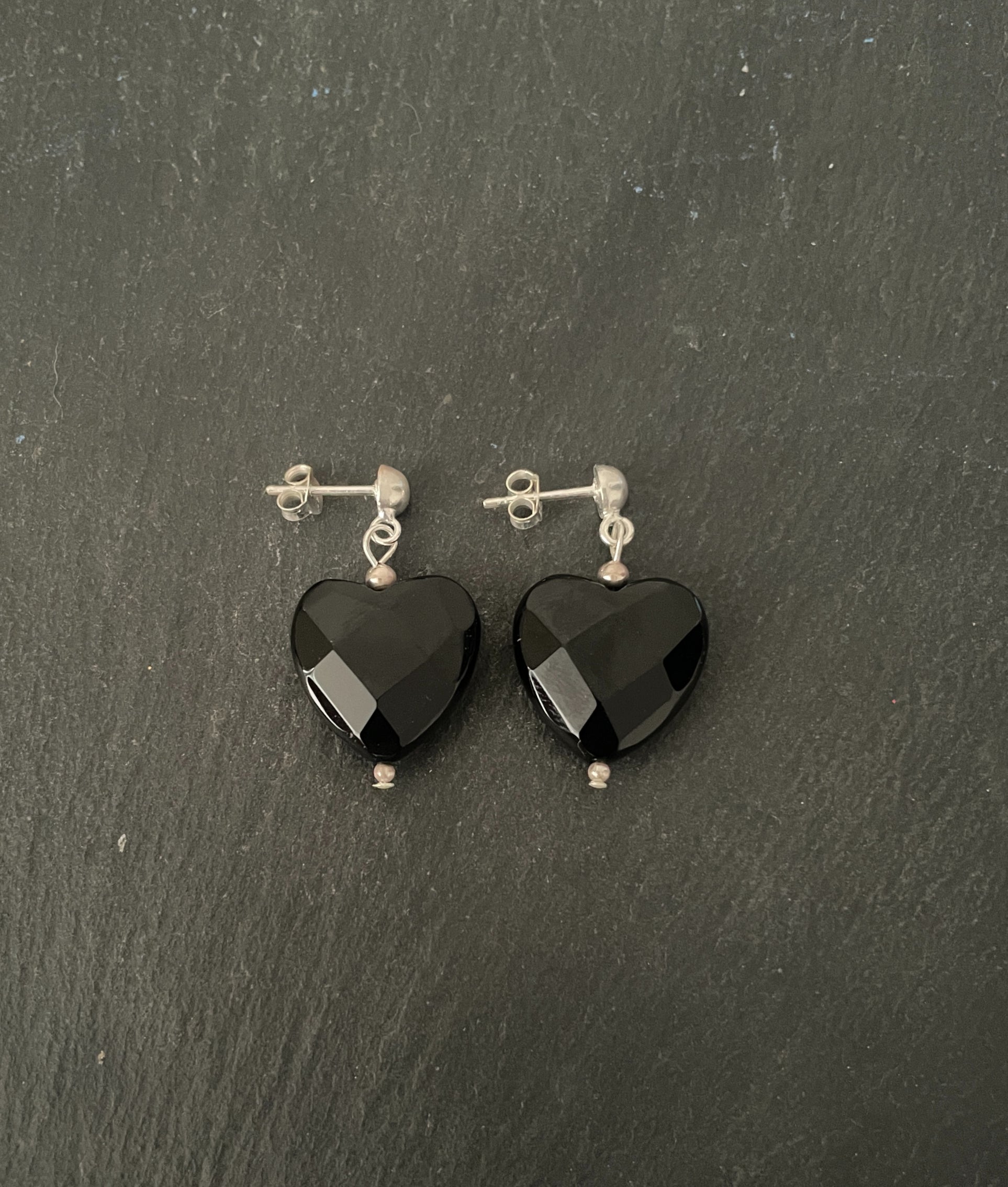 Black Onyx Earrings image 0